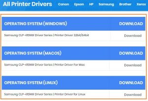 How To Download And Install Samsung Printer Drivers