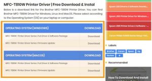 How To Download And Install Brother Printer Drivers