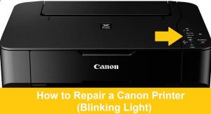 How to Repair a Canon Printer Blinking Light